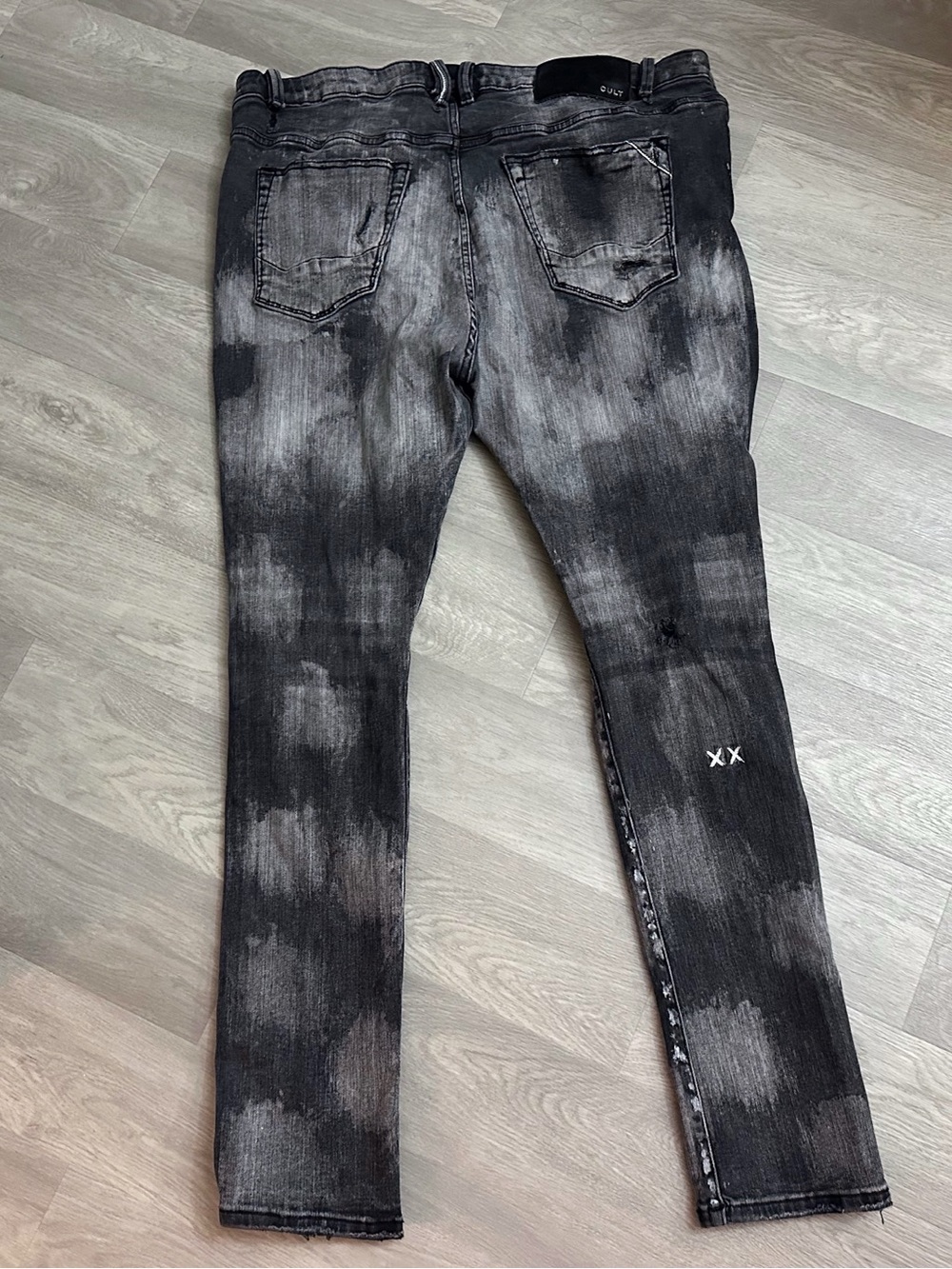 Cult of Individuality Distressed Jeans Slim Streetwear Grunge Skater Emo School - Picture 2 of 11